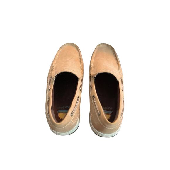Maui Island League Men’s Loafer Boat Shoes Size 9M Tan Excellent Condition - Picture 4 of 7